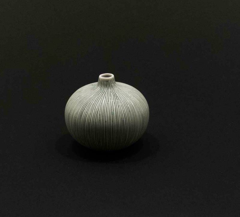  Vase Bari, medium – Grey