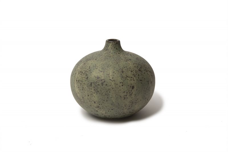 Vase Bari, Large – Green Melange