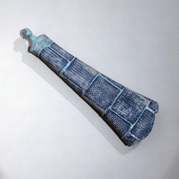 Hovedbilde Lappeteppe i kobolt - grønn, nr 198