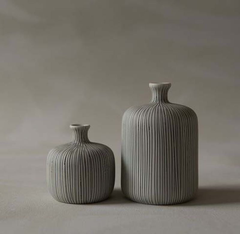 Vase New Bottle, Medium – Grey