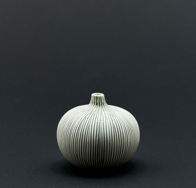 Vase Bari, Small – Grey