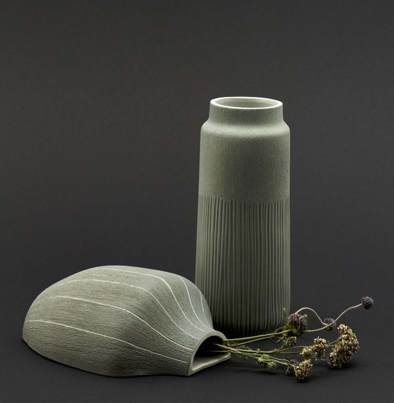 Vase Lisa, Large – Light Grey
