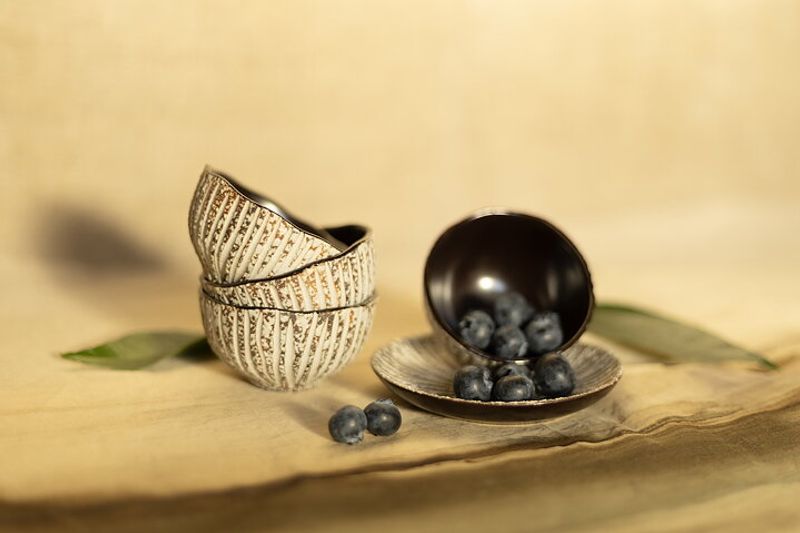 Mini, tallerken - Stone Stripe